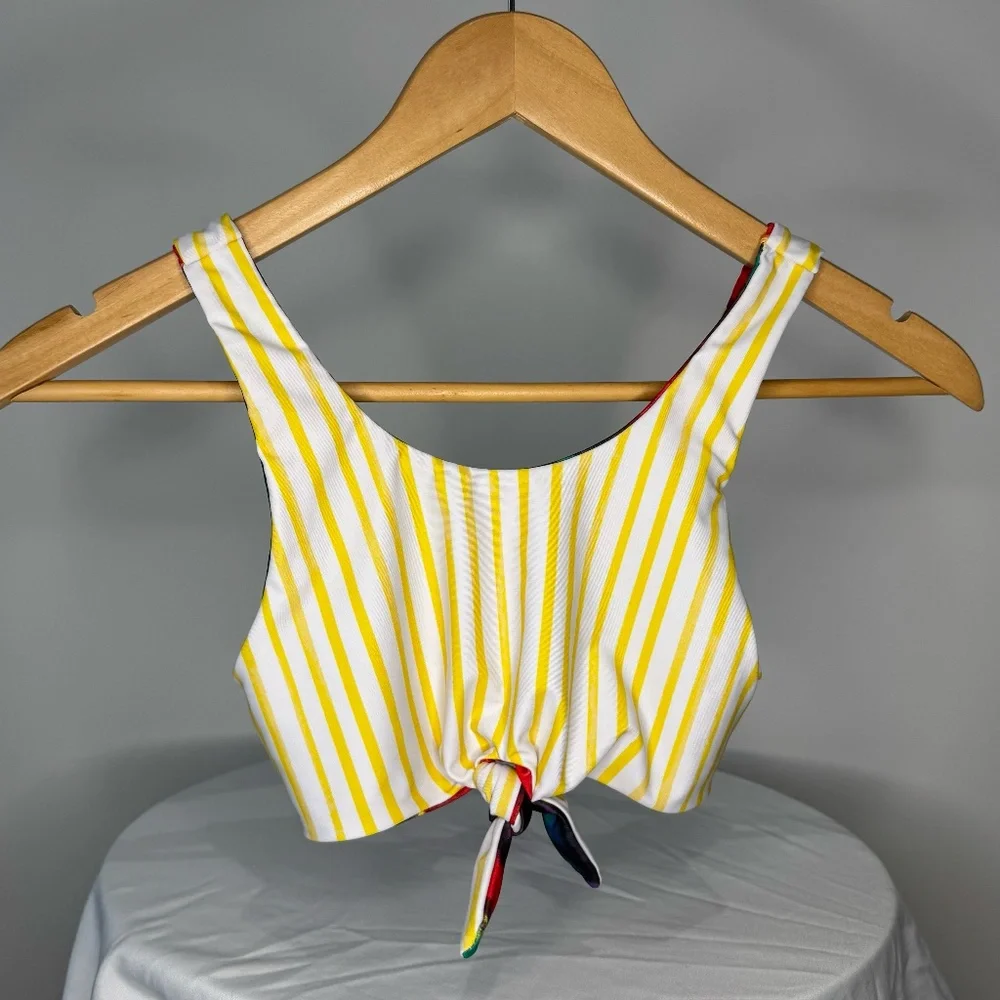 Treasure & Bond Reversible Kids Two-Piece Swimsuit Nordstrom - Picture 2 of 11